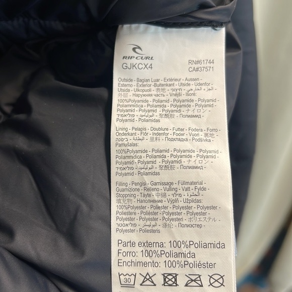 🔆RIP CURL🔆Anti-series all weather INSULATED JACKET - Picture 16 of 16